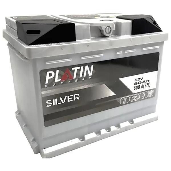 Acumulator auto PLATIN Silver-L2 600A / 60 Ah  photo 1