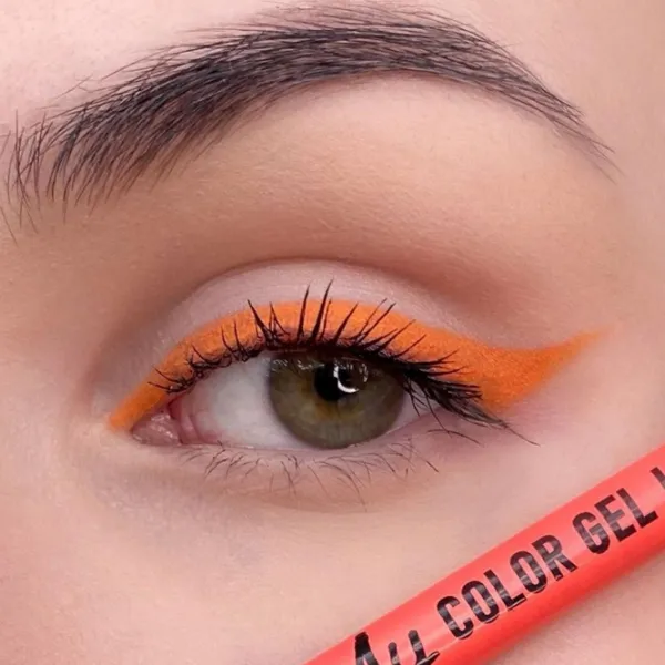 Карандаш для глаз Lamel OH MY COLOR GEL EYE LINER  / Оранжевый photo 3 Карандаш для глаз Lamel OH MY COLOR GEL EYE LINER  / Оранжевый photo 3