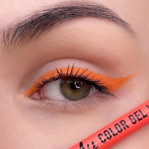 Карандаш для глаз Lamel OH MY COLOR GEL EYE LINER  / Оранжевый photo 3 Карандаш для глаз Lamel OH MY COLOR GEL EYE LINER  / Оранжевый photo 3