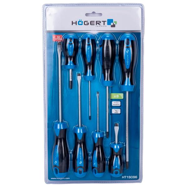 Набор отвёрток Hoegert HT1S096 Количество в наборе: 8 photo 2 Набор отвёрток Hoegert HT1S096 Количество в наборе: 8 photo 2