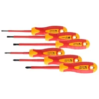 Набор изолированных отверток Hoegert HT1S996 Количество в наборе: 6