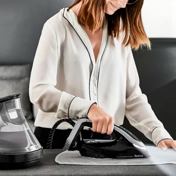 Утюг Tefal GV9821EO С парогенератором / 3000 Вт / Черный photo 5