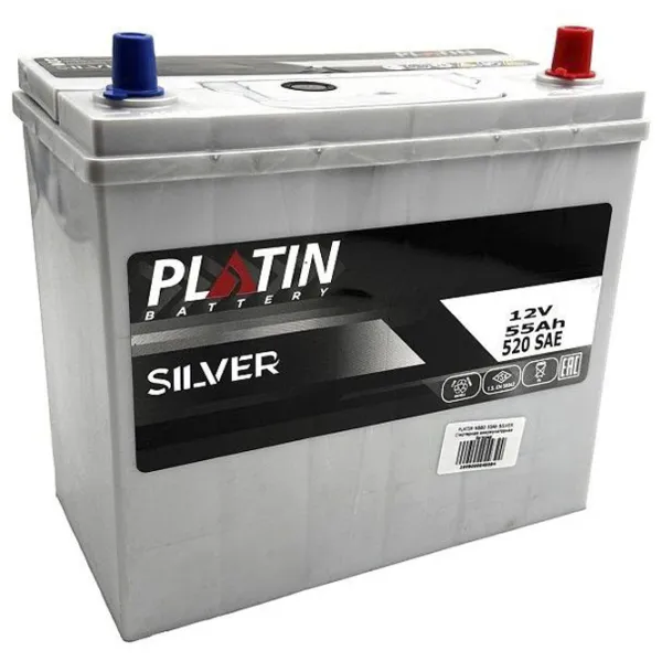 Acumulator auto PLATIN NS60  520 A / 55 Ah  photo 1