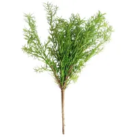 Искусственное растение Deco Prim Декоративная ветка Зеленый / Высота (см) - 