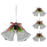 Jucării pentru brad Christmas 49148  / Silver