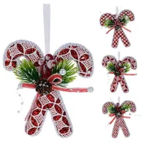 Игрушки для ёлки Christmas 49150 12 см / Красный