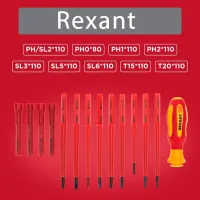 Set de șurubelnițe izolate Rexant 12-4773-3 Cantitatea în set: 14 photo 4