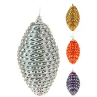 Jucării pentru brad Christmas 33114 12 cm / Multicolor