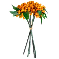 Plantă artificială Deco Prim Floare Artificială Orange / Înălțimea (cm) - 