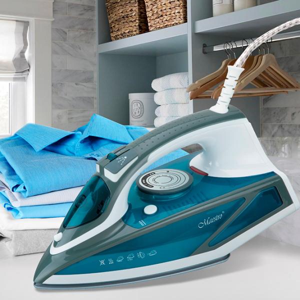 Fier de călcat Maestro MR-304C Clasic / 2200 W / Blue photo 5 Fier de călcat Maestro MR-304C Clasic / 2200 W / Blue photo 5