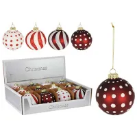 Jucării pentru brad Christmas 23417 8 cm / Multicolor