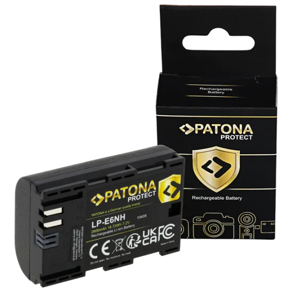 Аккумулятор для фотоаппарата Patona Protect LP-E6NH Li-Ion/ 2600 мАч photo 1