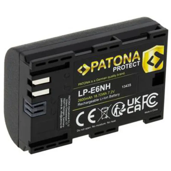 Аккумулятор для фотоаппарата Patona Protect LP-E6NH Li-Ion/ 2600 мАч photo 2