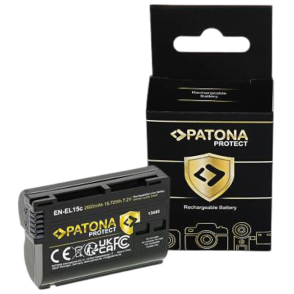 Аккумулятор для фотоаппарата Patona Protect EN-EL15C Li-Ion/ 2600 мАч photo 1