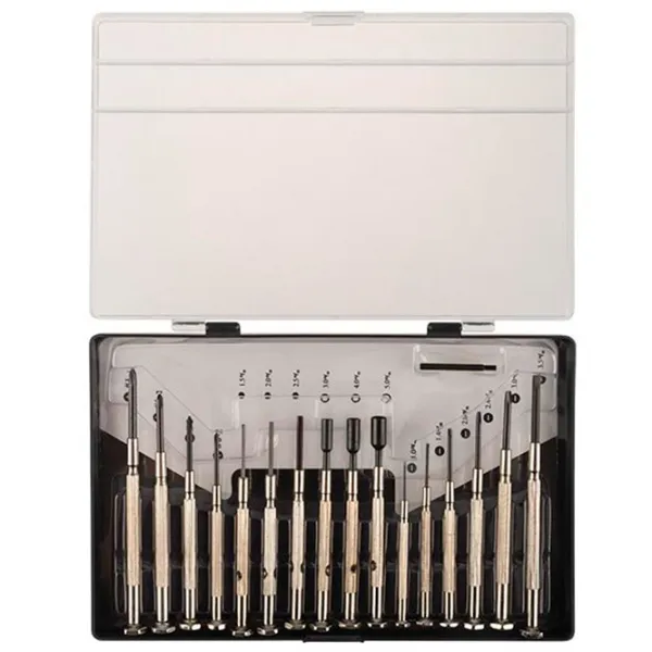 Set șurubelnițe de precizie Rexant 1516458 Cantitatea în set: 16 photo 1