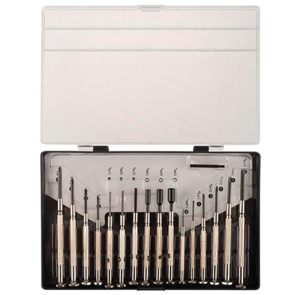 Set șurubelnițe de precizie Rexant 1516458 Cantitatea în set: 16 photo 1