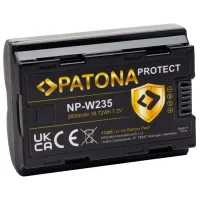 Acumulator pentru cameră foto Patona Protect NP-W235 Li-Ion/ 2600 mAh photo 2