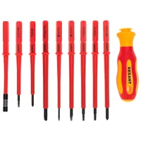 Set de șurubelnițe izolate Rexant 12-4772-3 Cantitatea în set: 123