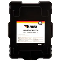 Set șurubelnițe de precizie Kranz KR-12-4775 Cantitatea în set: 48 photo 8