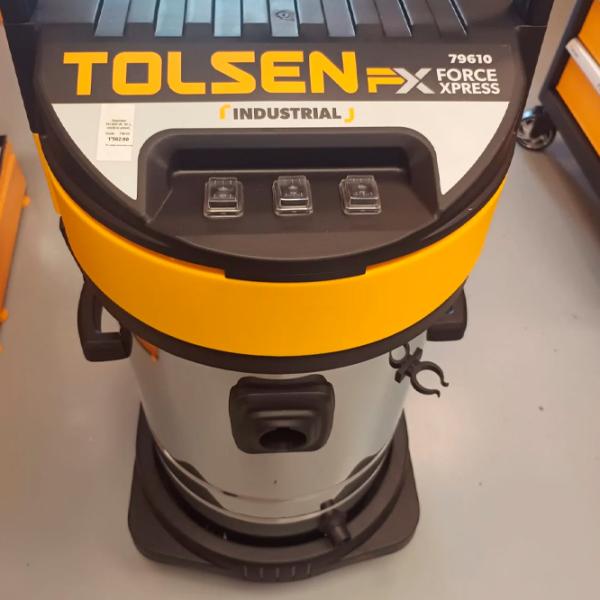 Промышленный пылесос Tolsen 79610 3000 Вт / Серебряный photo 6