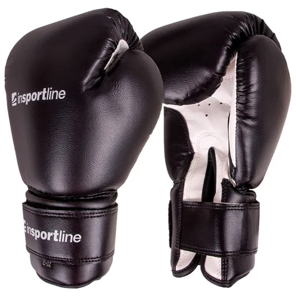 Mănuși de lupte Insportline Metrojack Box / Copii / 10 oz / Black photo 2
