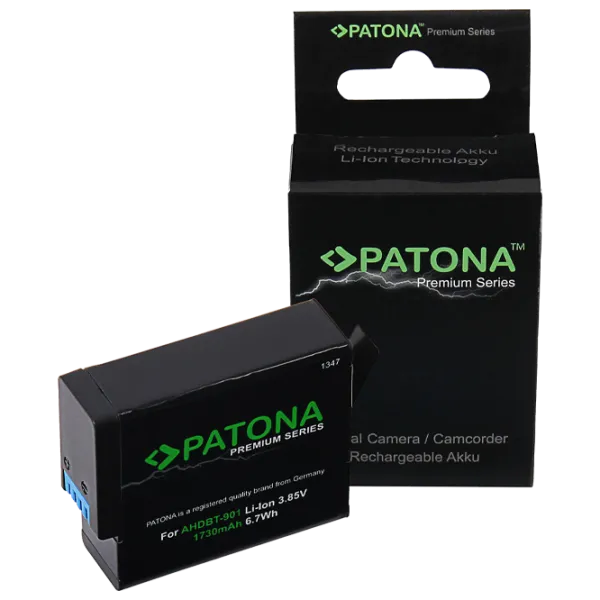 Аккумулятор для фотоаппарата Patona Platinum GoPro Li-Ion/ 1730 мАч photo 1