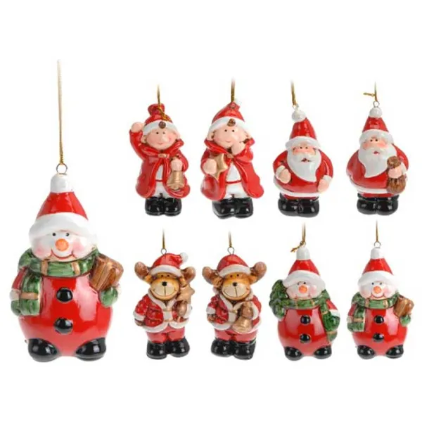 Jucării pentru brad Christmas 32956 6 cm / Red photo 1