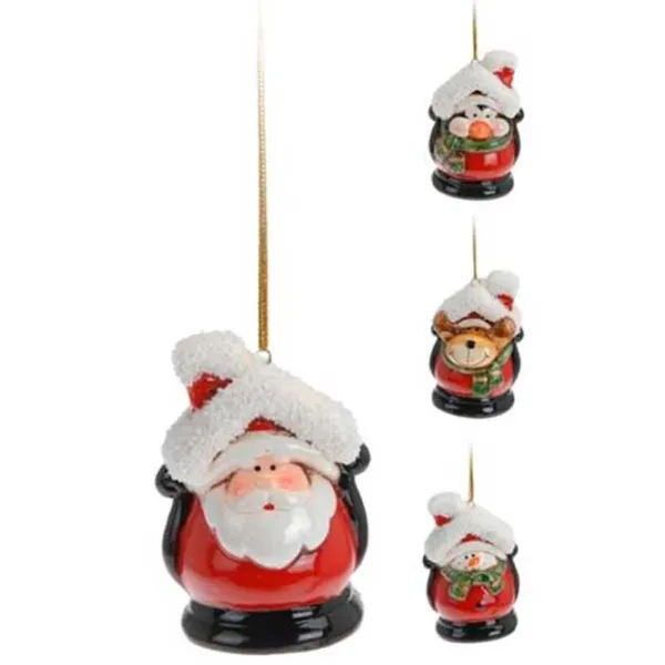 Jucării pentru brad Christmas 32957 6.5 cm / Multicolor photo 1