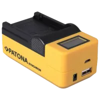 Încărcător pentru acumulator cameră foto Patona Synchron  Li-Ion/ 1300 mAh