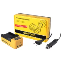 Încărcător pentru acumulator cameră foto Patona Synchron Li-Ion/ 1300 mAh photo 2
