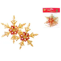 Jucării pentru brad Christmas 20187 12 cm / Gold