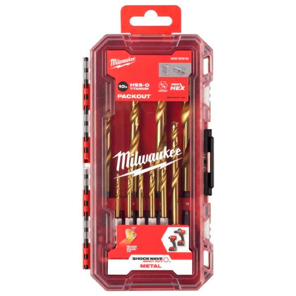 Набор сверл Milwaukee 4932493865 HSS-TIN photo 1