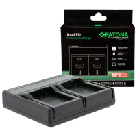 Încărcător pentru acumulator cameră foto Patona Premium Dual PD Li-Ion/ 1500 mAh