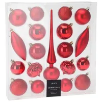 Jucării pentru brad Christmas 54209  / Red