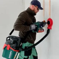 Промышленный пылесос Metabo 602028850 / Тёмно-зелёный photo 5
