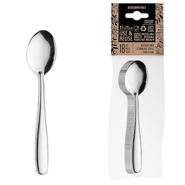 Набор ложек Pintinox Use&Reuse  нерж. сталь / 18 photo 2 Набор ложек Pintinox Use&Reuse  нерж. сталь / 18 photo 2