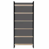Стеллаж Deco Urban 90+ 210 x 90 x 34см cm / ЛДСП / Black photo 2