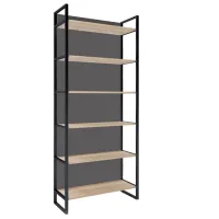 Стеллаж Deco Urban 90 210 x 90 x 34см cm / ЛДСП / Black