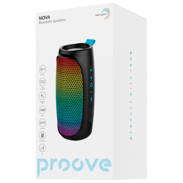 Boxă portabilă Proove Nova 10 W/ Black photo 3 Boxă portabilă Proove Nova 10 W/ Black photo 3