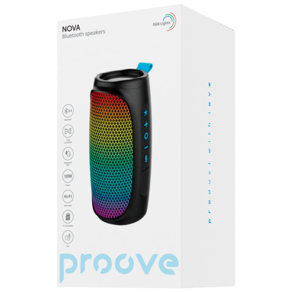 Boxă portabilă Proove Nova 10 W/ Black photo 3 Boxă portabilă Proove Nova 10 W/ Black photo 3