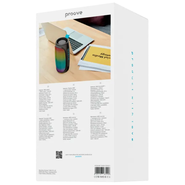 Boxă portabilă Proove Nova 10 W/ Black photo 4 Boxă portabilă Proove Nova 10 W/ Black photo 4