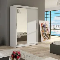 Dulap Space Meble Miami VI 120 x 58 x 200 / PAL / White photo 4