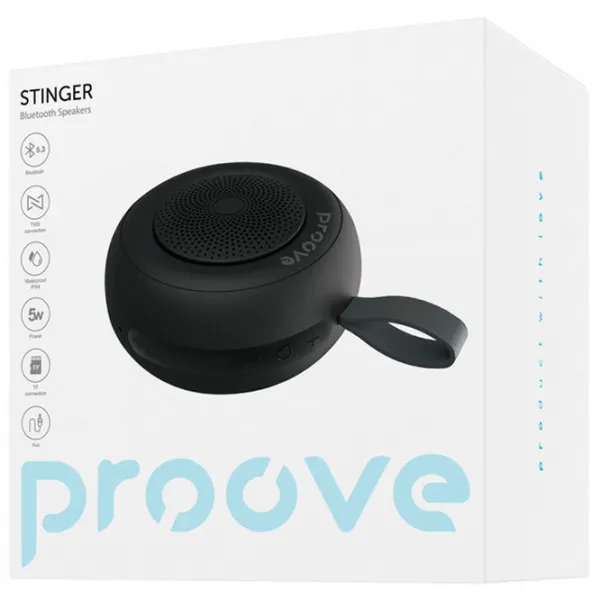 Boxă portabilă Proove Stinger 5 W/ Black photo 3 Boxă portabilă Proove Stinger 5 W/ Black photo 3
