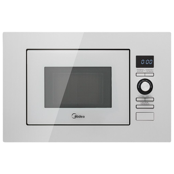 Cuptor cu microunde Midea AG820BJU-WH Încorporabil / 800 W / White photo 1