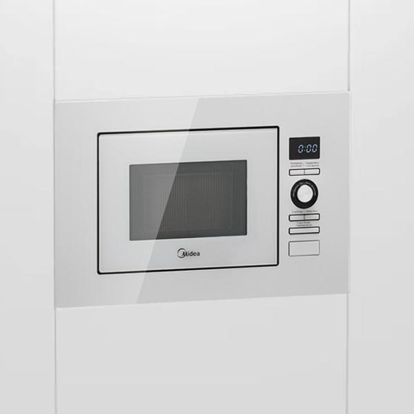 Cuptor cu microunde Midea AG820BJU-WH Încorporabil / 800 W / White photo 5