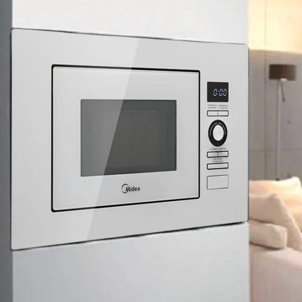 Cuptor cu microunde Midea AG820BJU-WH Încorporabil / 800 W / White photo 6