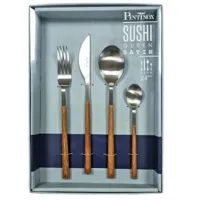 Set tacâmuri Pintinox Sushi Queen  Inox / 24