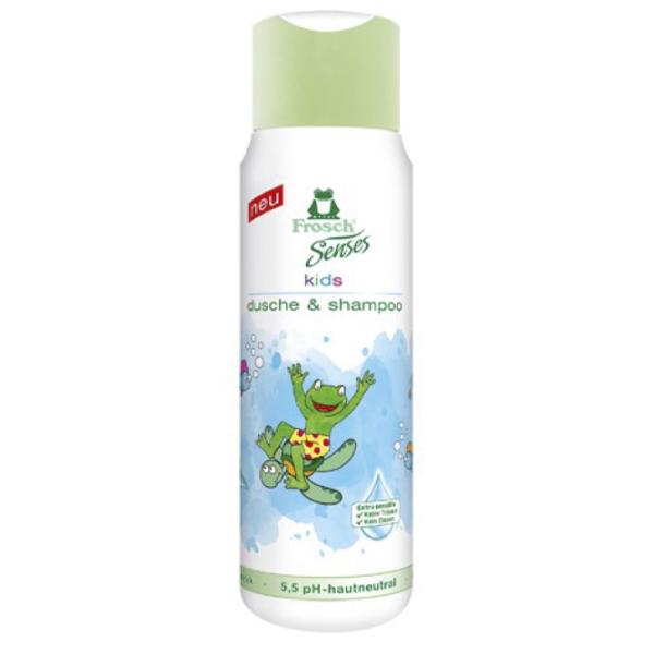 Șampon și gel Frosch Kids  300 ml / 3+ photo 1 Șampon și gel Frosch Kids  300 ml / 3+ photo 1