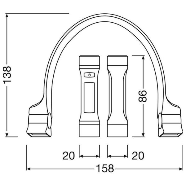 Lanterne auto Osram OS-LEDIL413 2 W photo 2