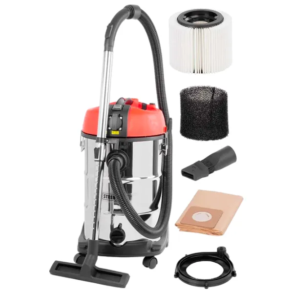 Aspirator industrial Strend Pro K-612D 1300 W / Silver photo 3